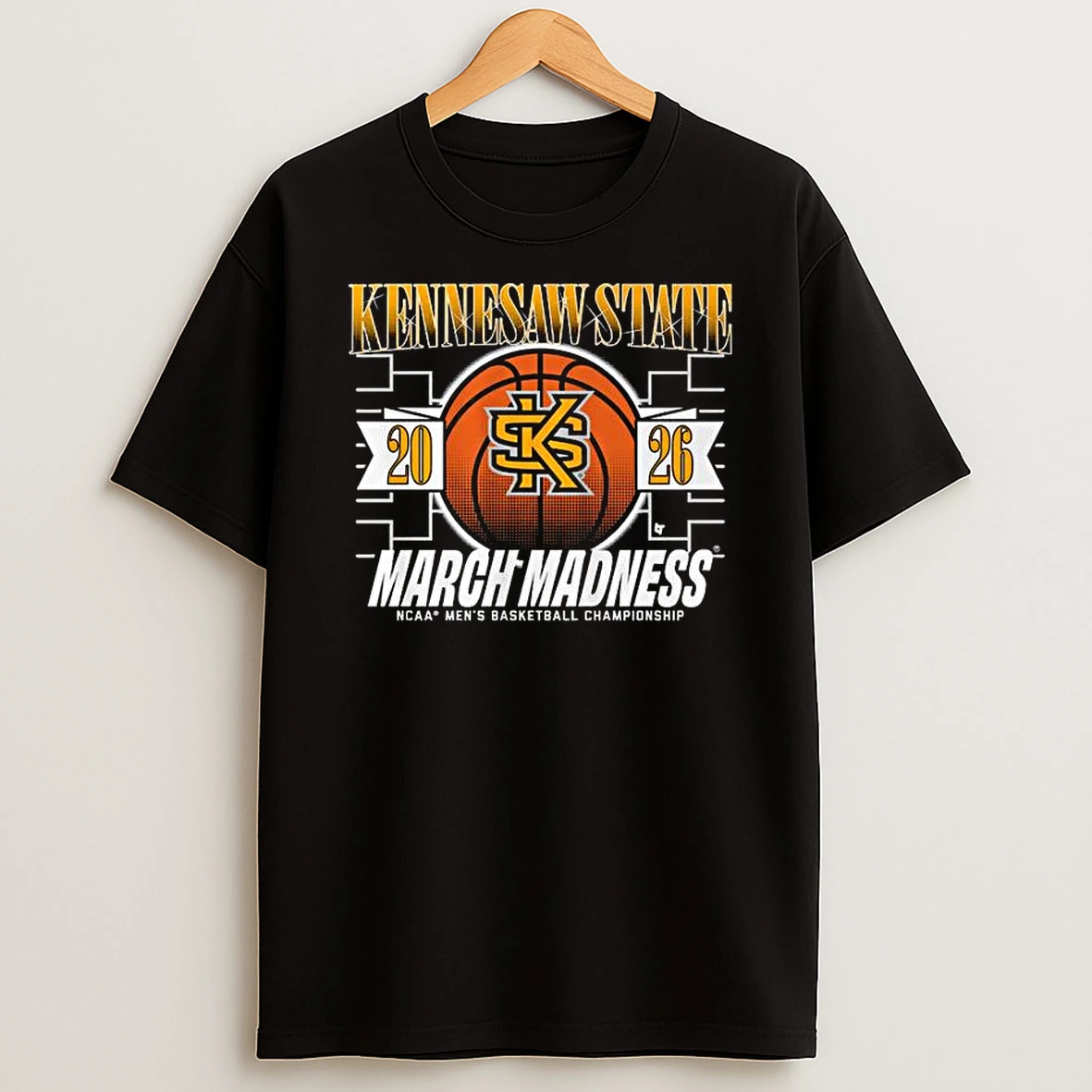 Kennesaw State Owls March Madness Ncaa Mens Basketball Championship 2026 T Shirt