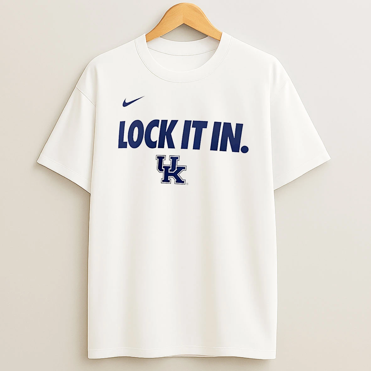 Kentucky Wildcats Lock It In Logo T Shirt