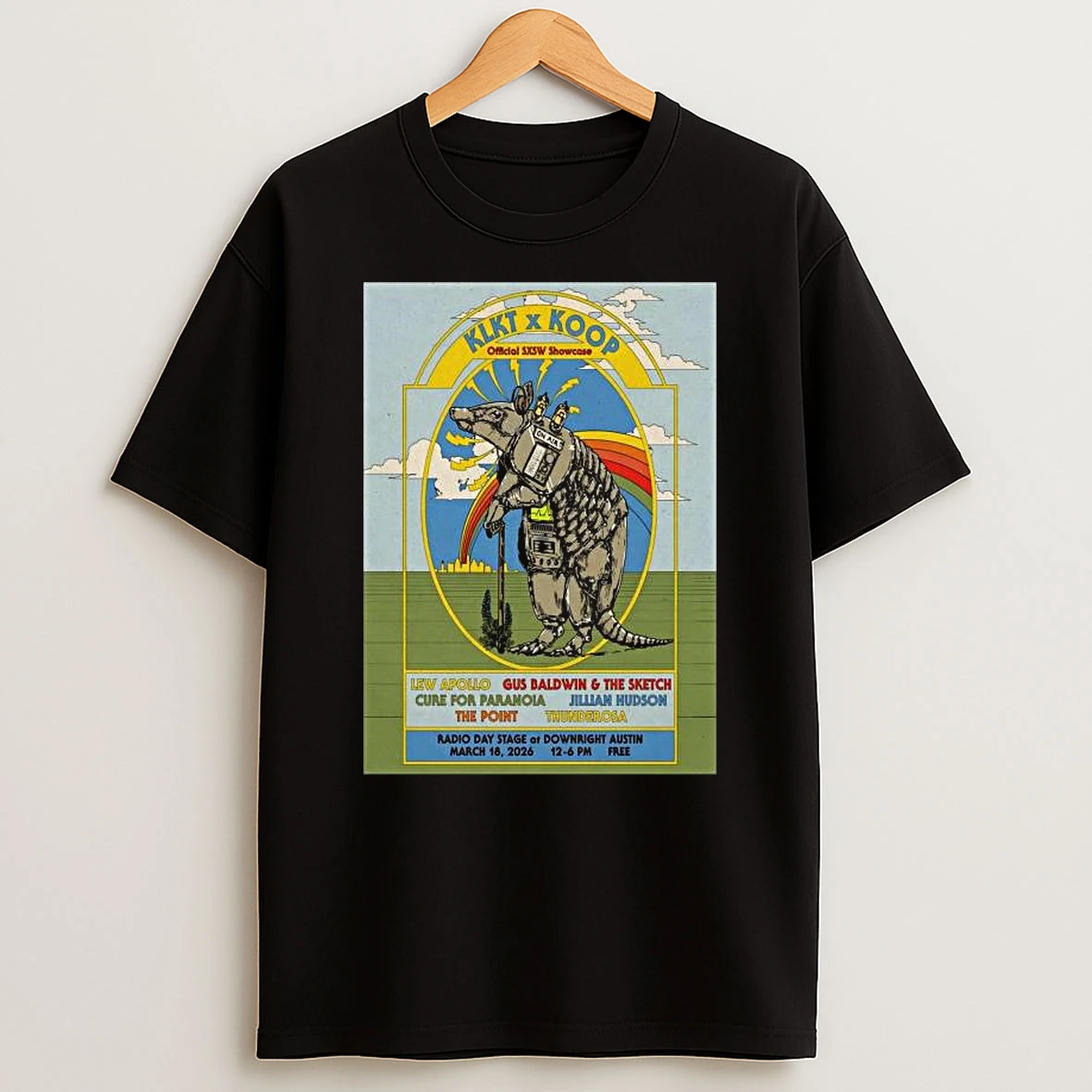 Klkt X Koop March 18 2026 Austin Tx T Shirt