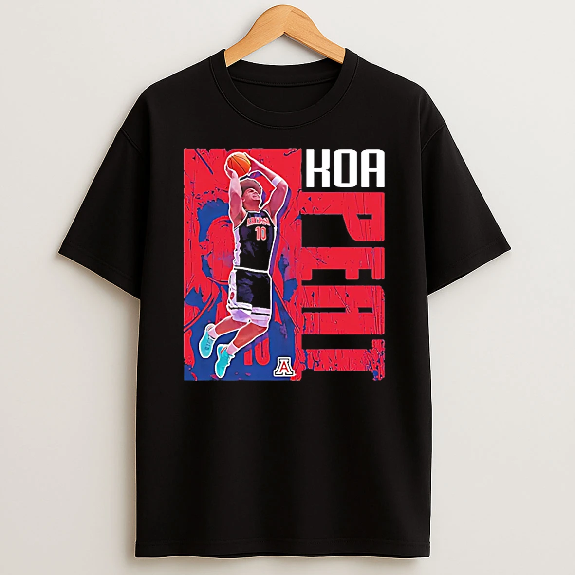 Koa Peat Arizona Basketball Ncaa Player Collage T Shirt