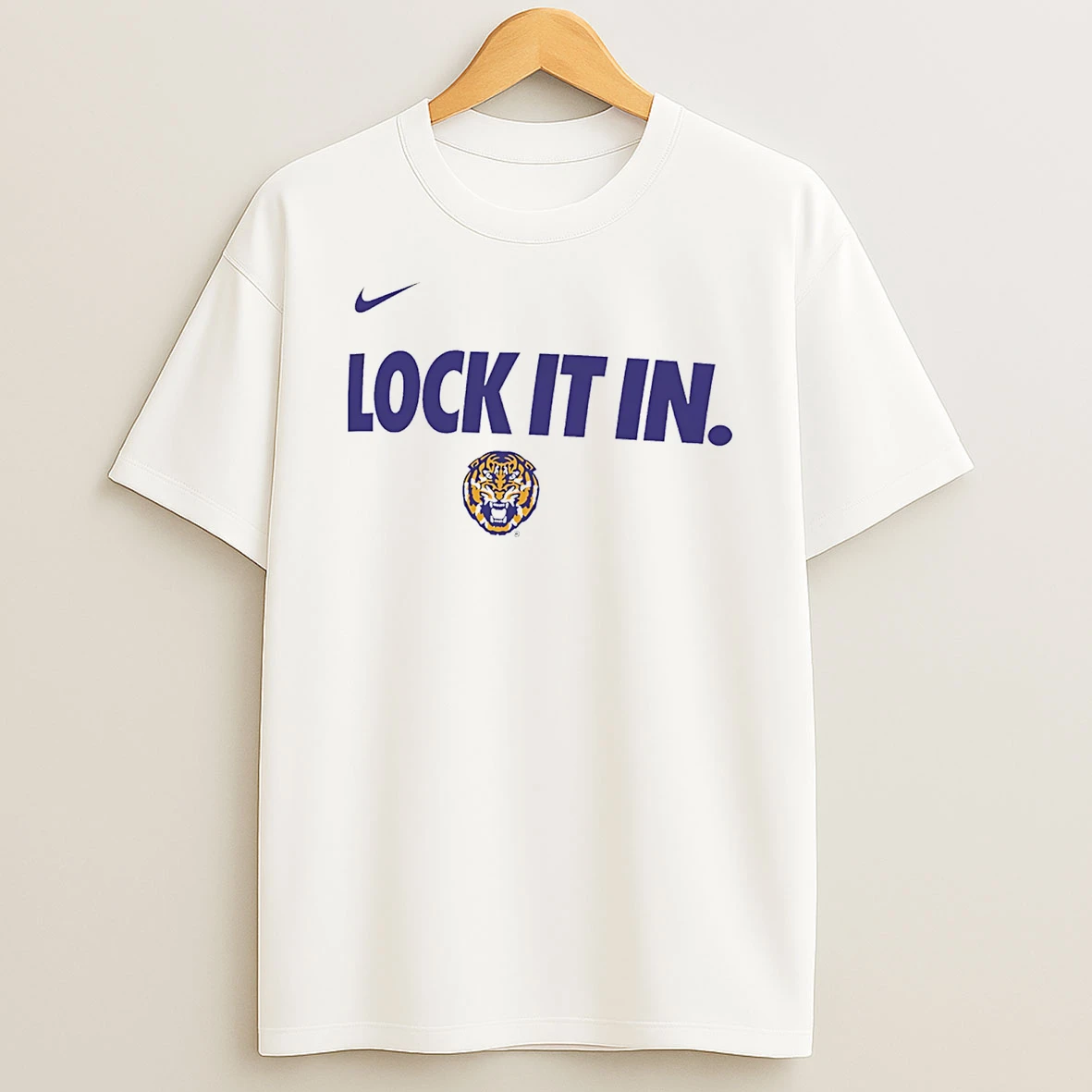 Lsu Tigers Lock It In Logo T Shirt