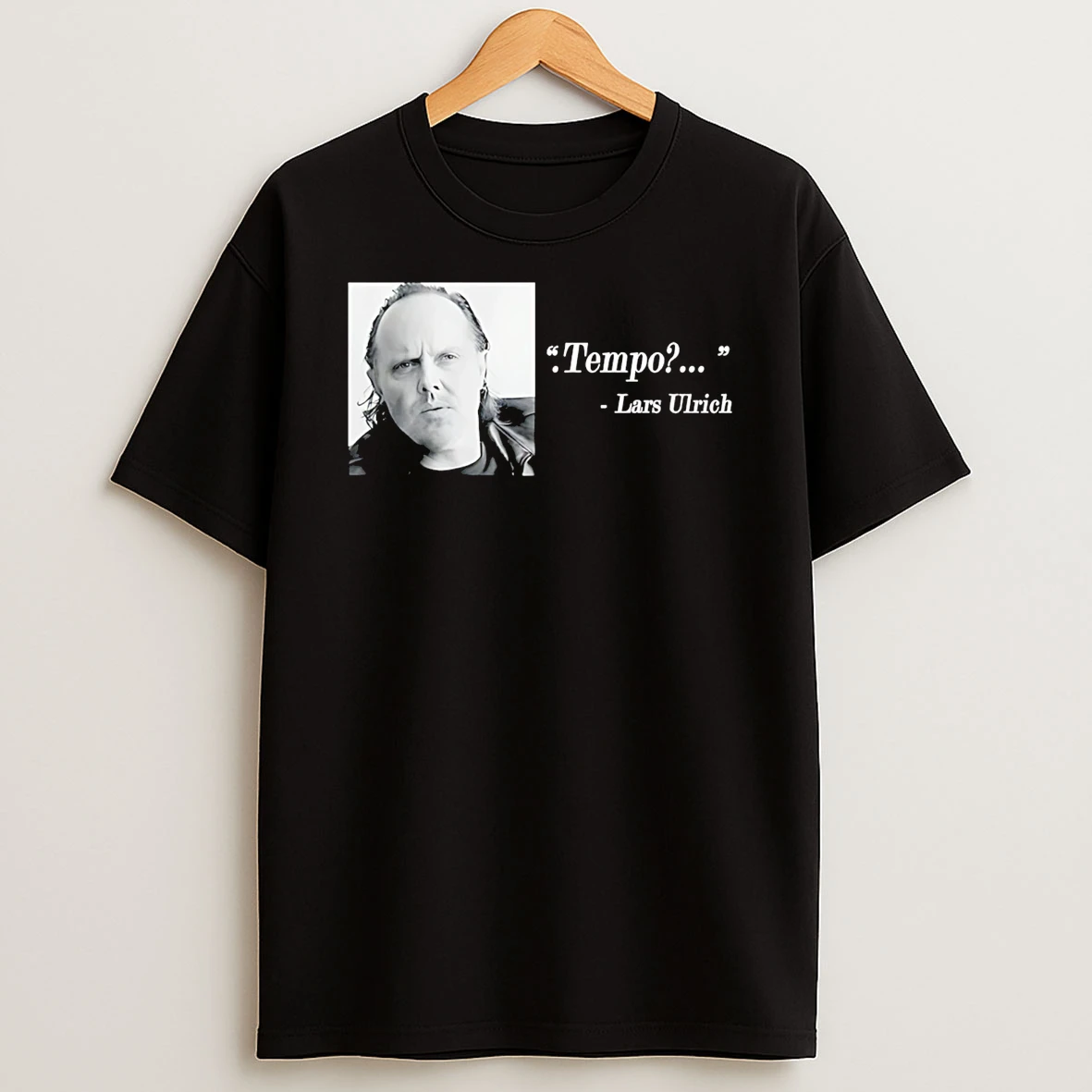 Lars Ulrich Tempo Photo T Shirt