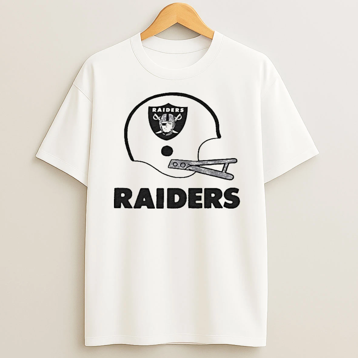 Las Vegas Raiders Big Helmet T Shirt