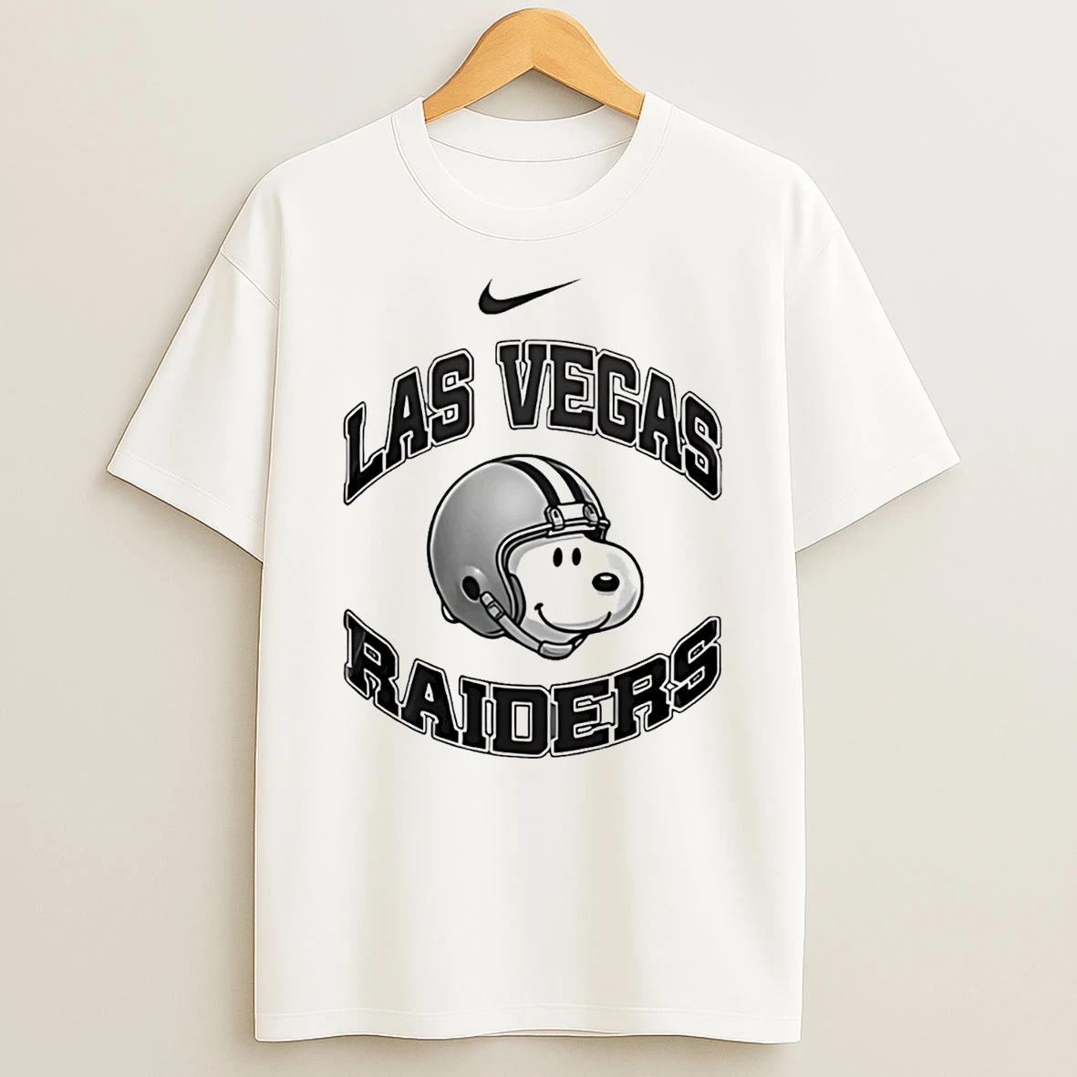 Las Vegas Raiders Snoopy Freedom 2026 Logo T Shirt