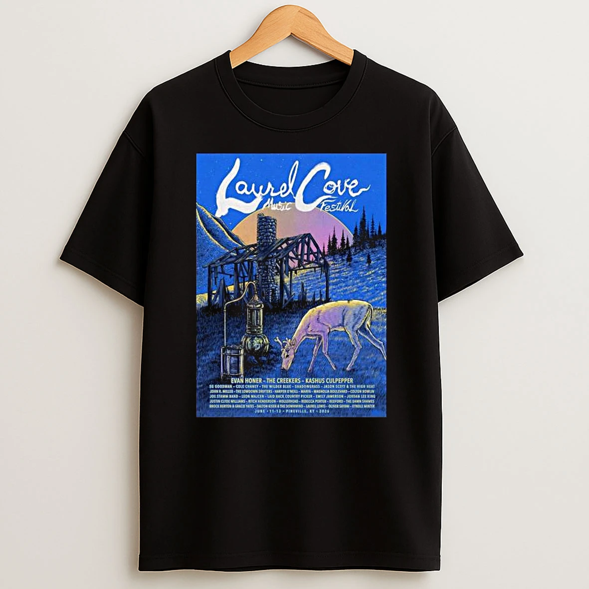 Laurel Cove Music Festival June 11 13 2026 Pineville Ky T Shirt