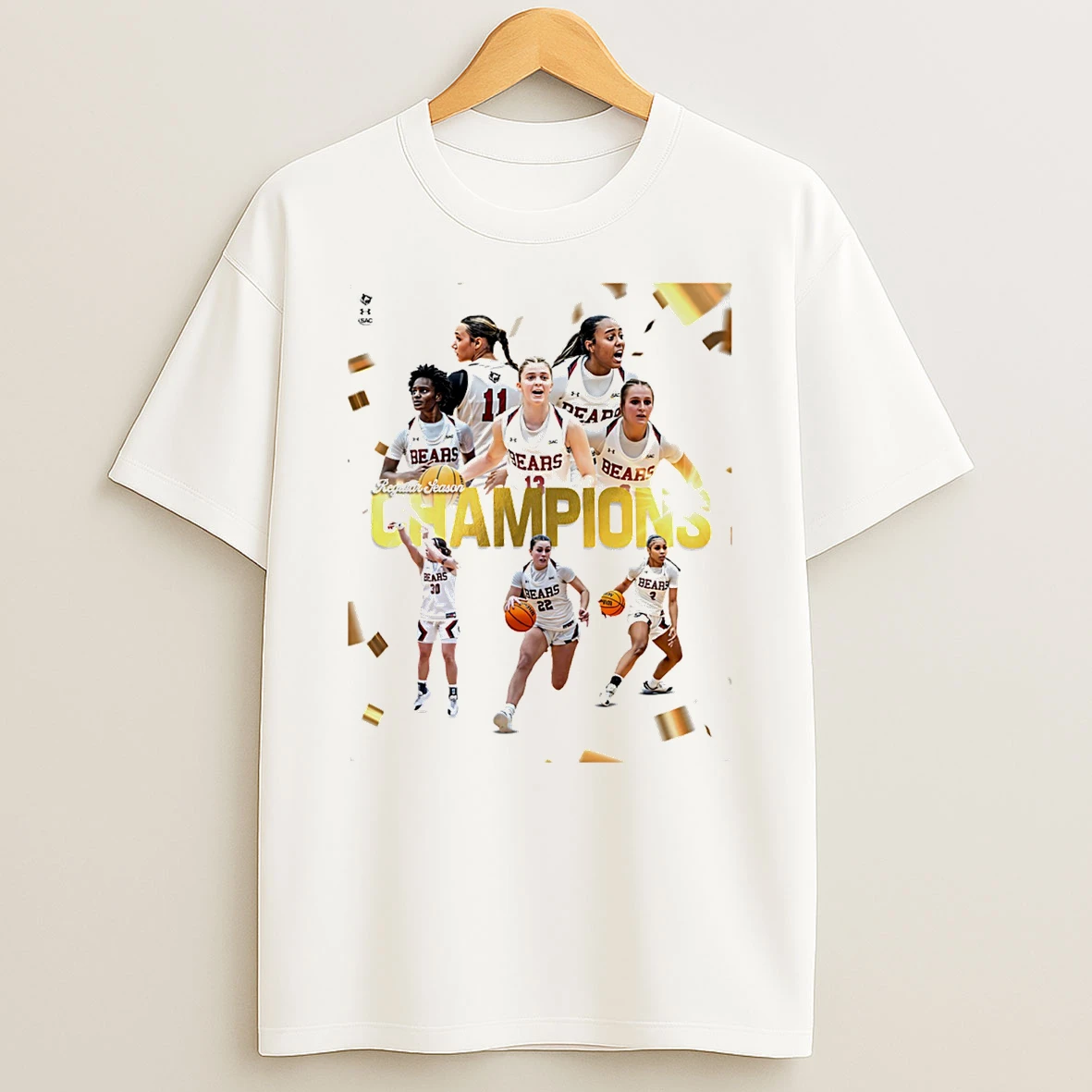 Lenoir Rhyne University Womens Basketball 2026 Regular Season Champions Graphic T Shirt