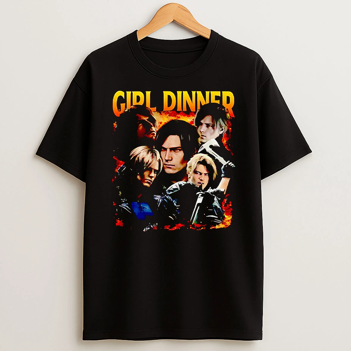 Leon Kennedy Girl Dinner T Shirt