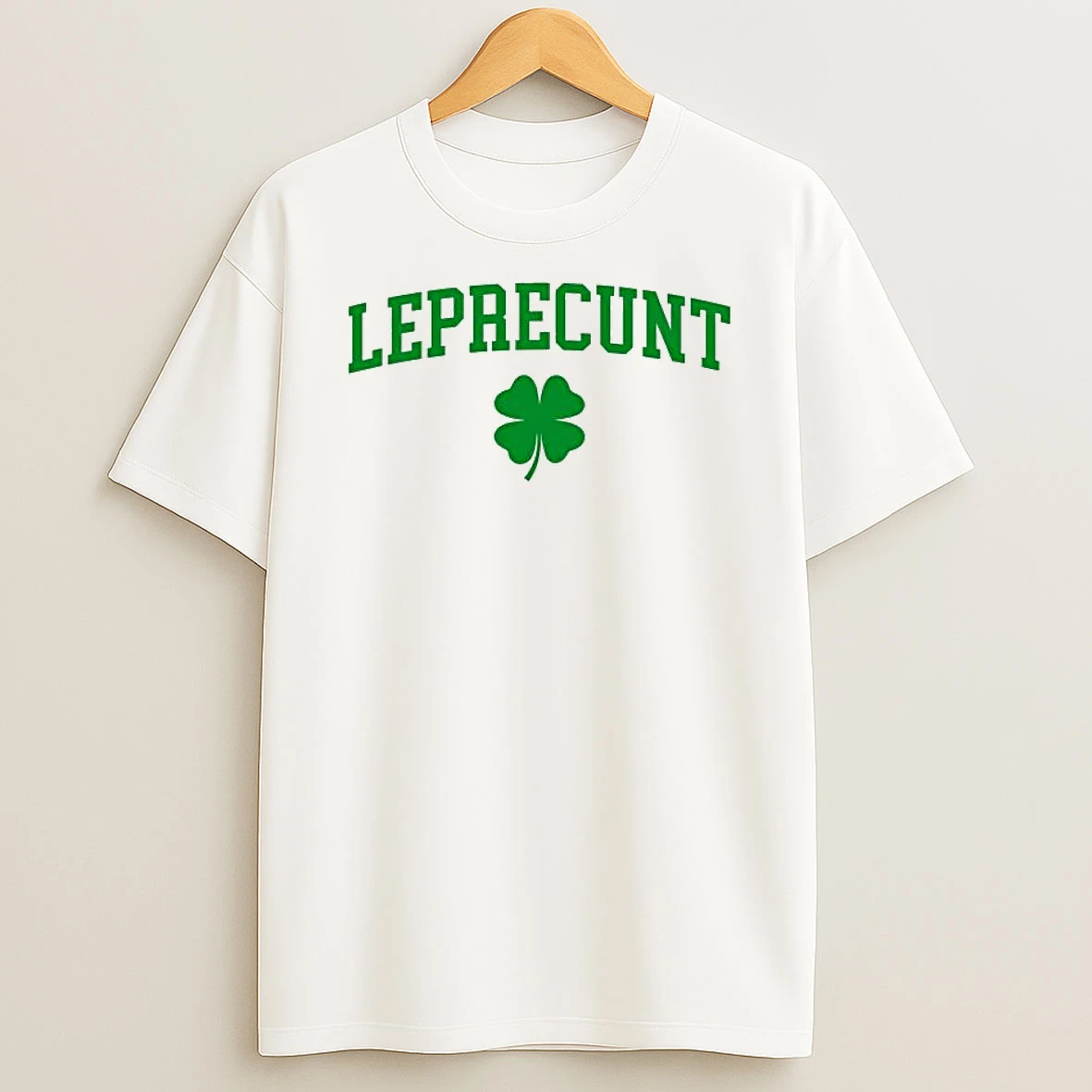 Leprecunt Clover T Shirt