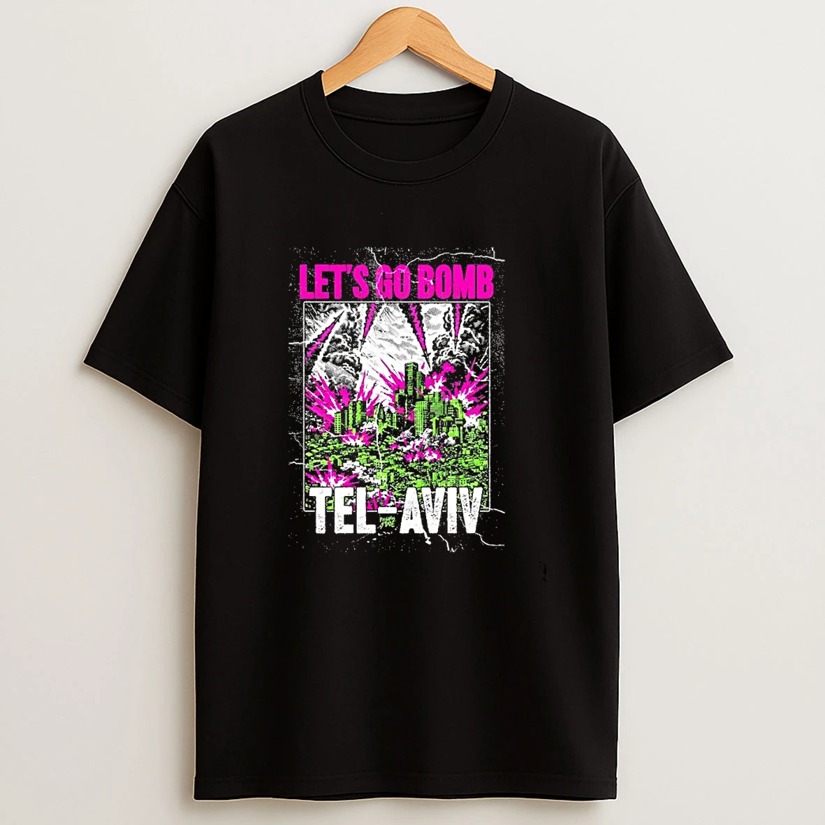 Lets Go Bomb Tel Aviv Punk Album T Shirt