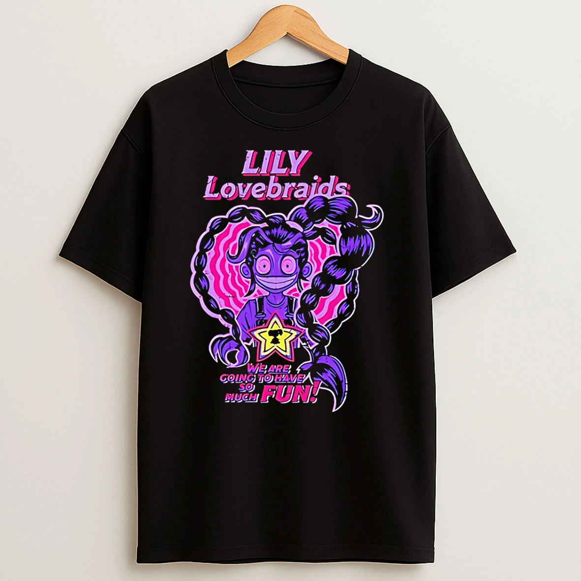 Lily Lovebraids Much Fun Horror T Shirt