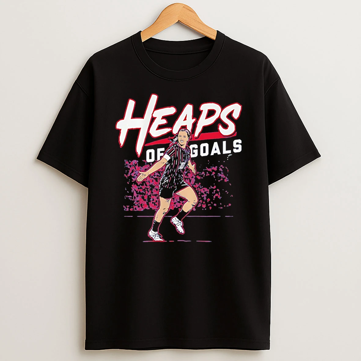 Lindsey Heaps Usa Soccer Heaps Of Goals T Shirt