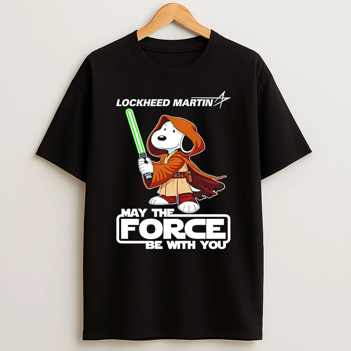 Lockheed Martin May The Force Be With You Snoopy X Star War T Shirt