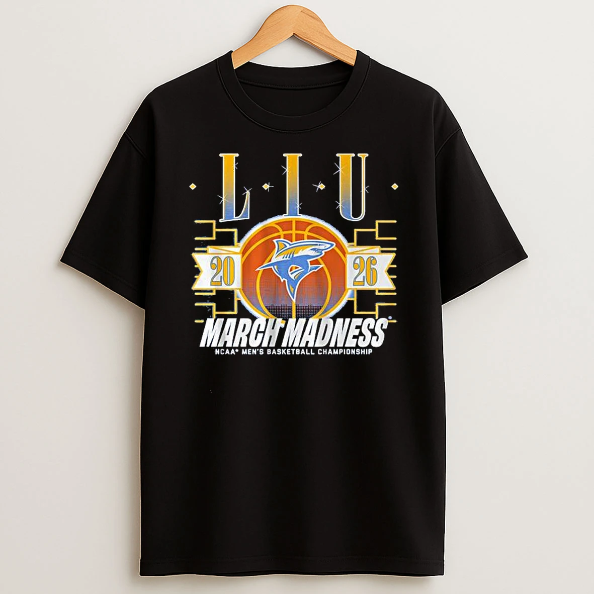 Long Island Sharks March Madness Ncaa Mens Basketball Championship 2026 T Shirt