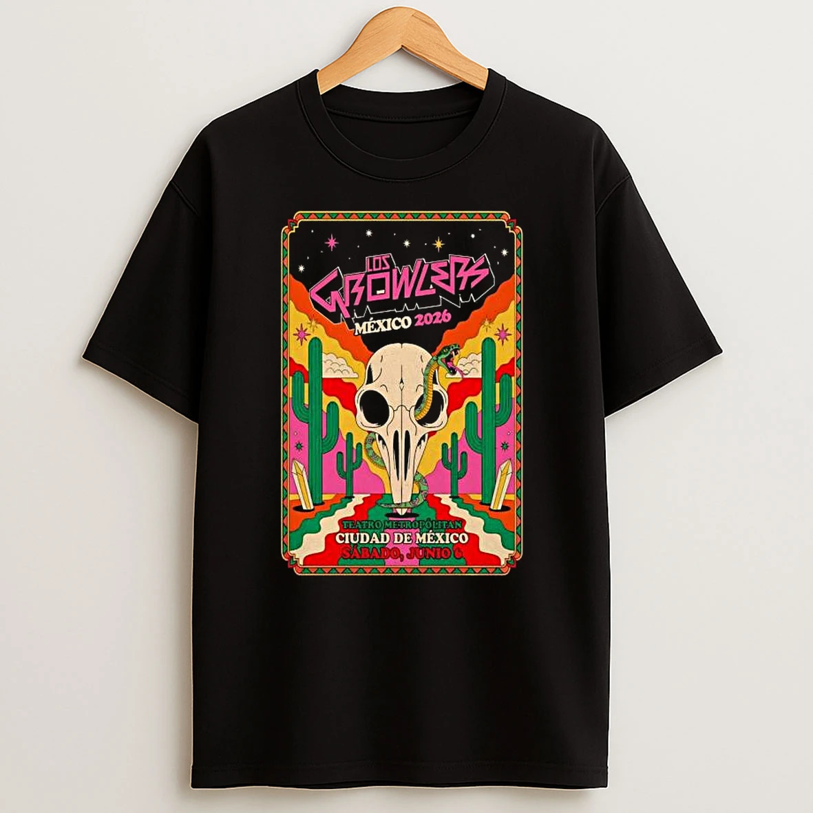 Los Growlers Mexico City June 6 2026 T Shirt