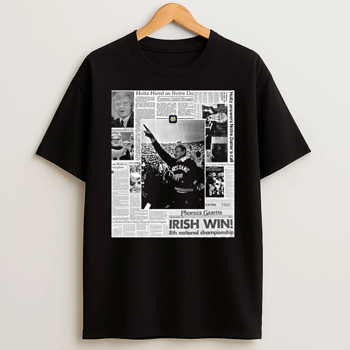 Lou Holtz Notre Dame Fighting Irish Remembering The Life And Legacy Of Holtz We Love You Coach T Shirt