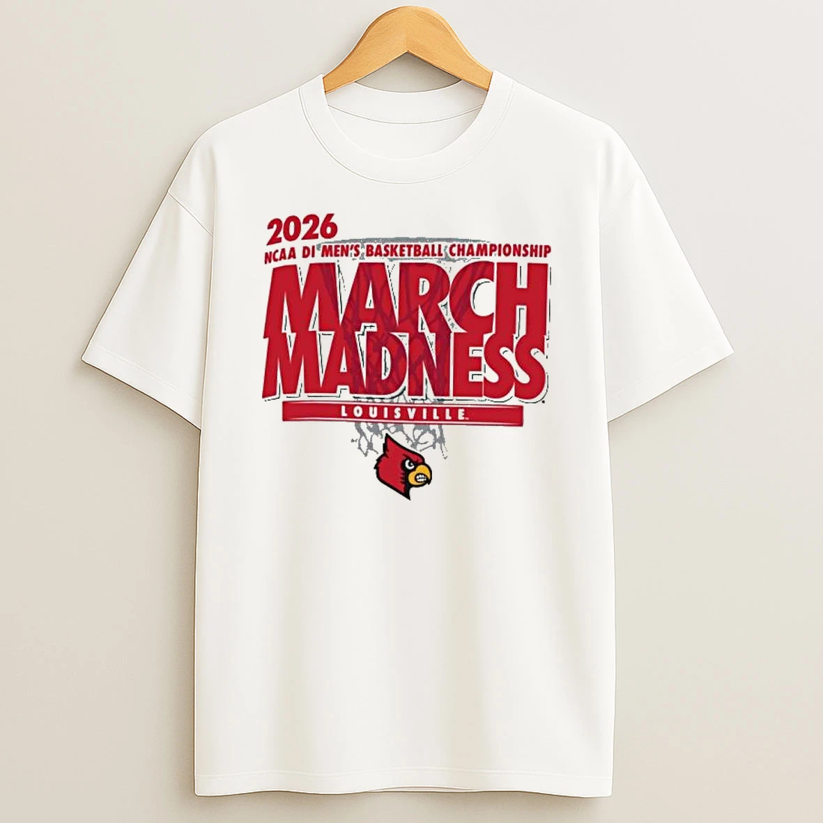 Louisville Cardinals 2026 Ncaa Di Mens Basketball Championship March Madness T Shirt