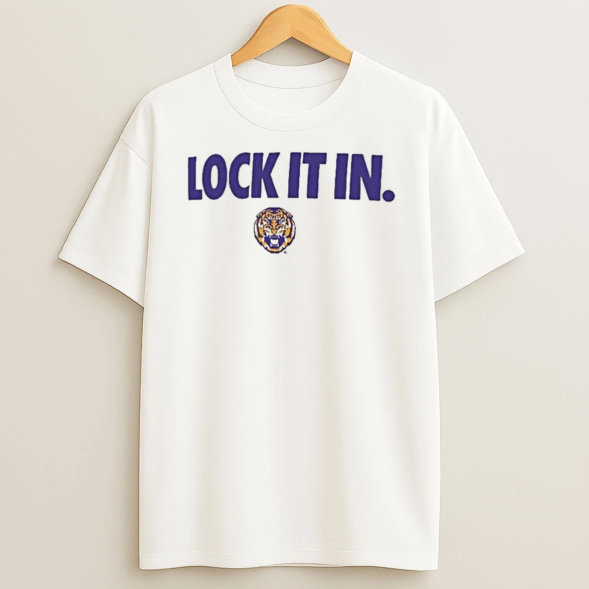 Lsu Tigers Lock It In 2026 On Court Bench T Shirt