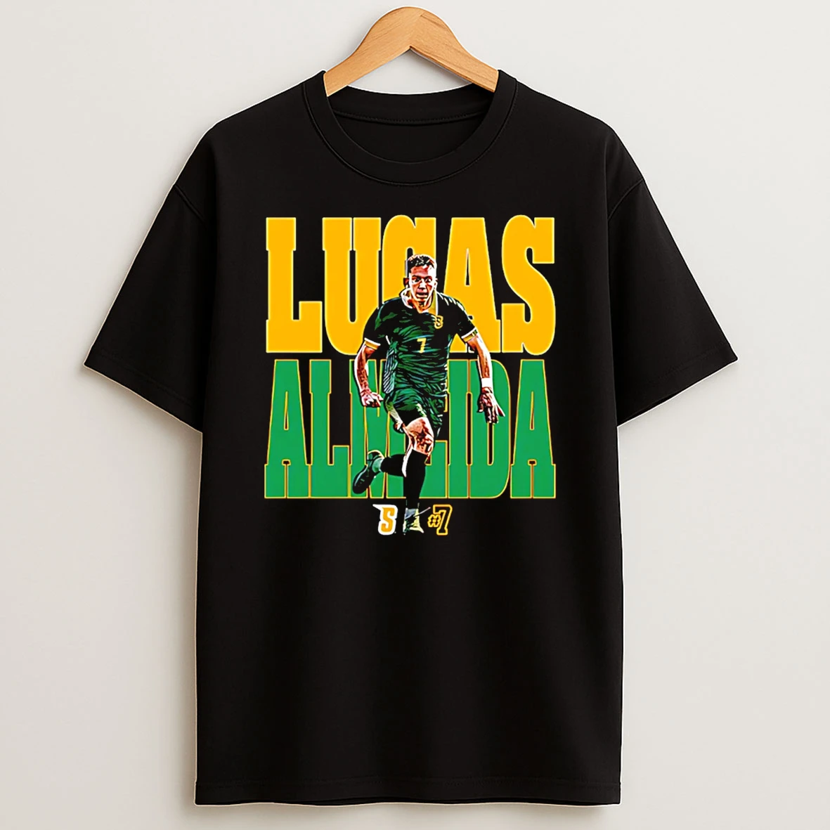 Lucas Almeida Siena Soccer Ncaa Graphic 26 T Shirt