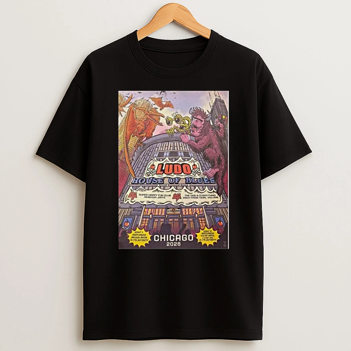 Ludo 2026 House Of Blues Chicago T Shirt