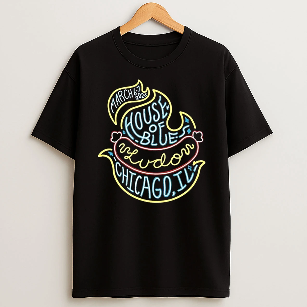 Ludo House Of Blues Mar 6 7 2026 Chicago T Shirt