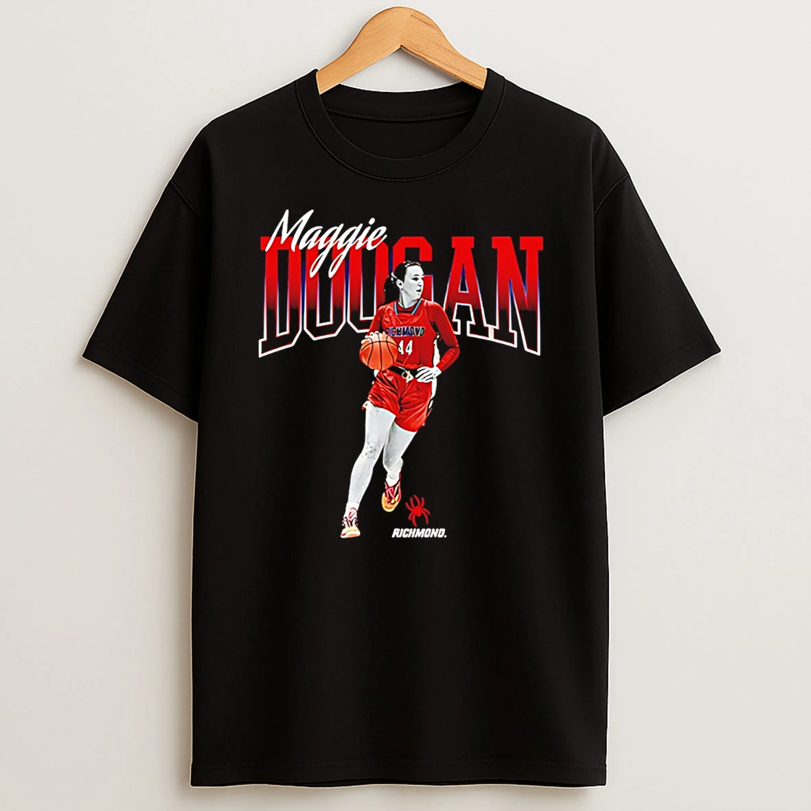 Maggie Doogan Richmond Basketball Ncaa Player Collage T Shirt