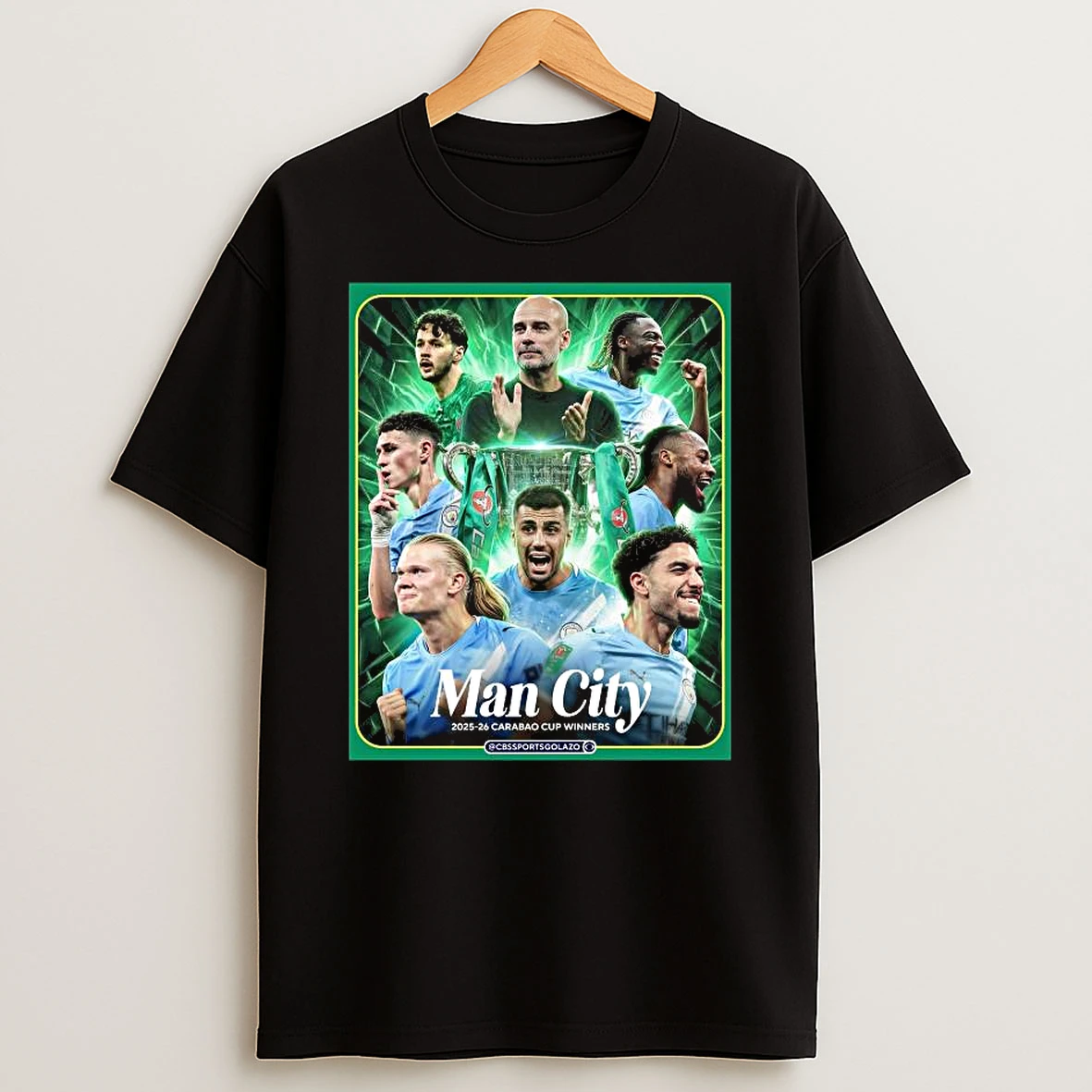 Manchester City Are The 2025 2026 Carabao Cup Cup Winners T Shirt