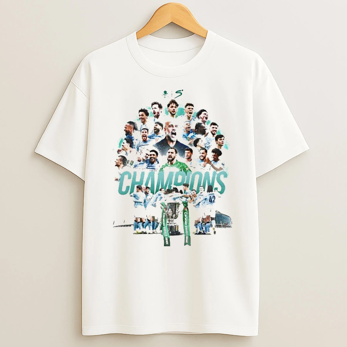 Manchester City Win Their Ninth Carabao Cup Trophy T Shirt