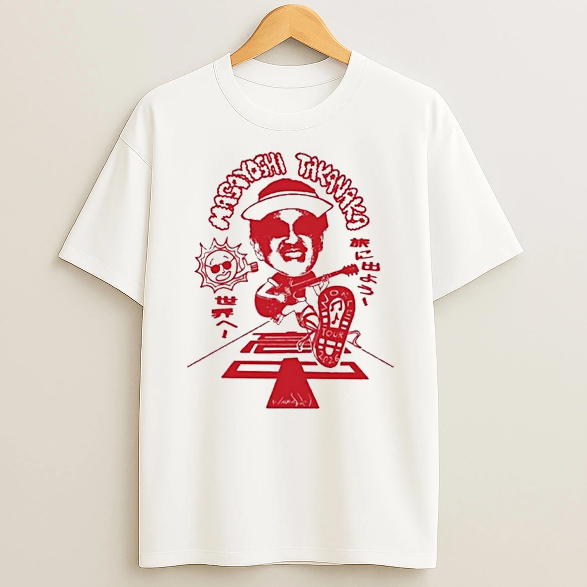 Masayoshi Takanaka Super Takanaka World Tour 2026 T Shirt
