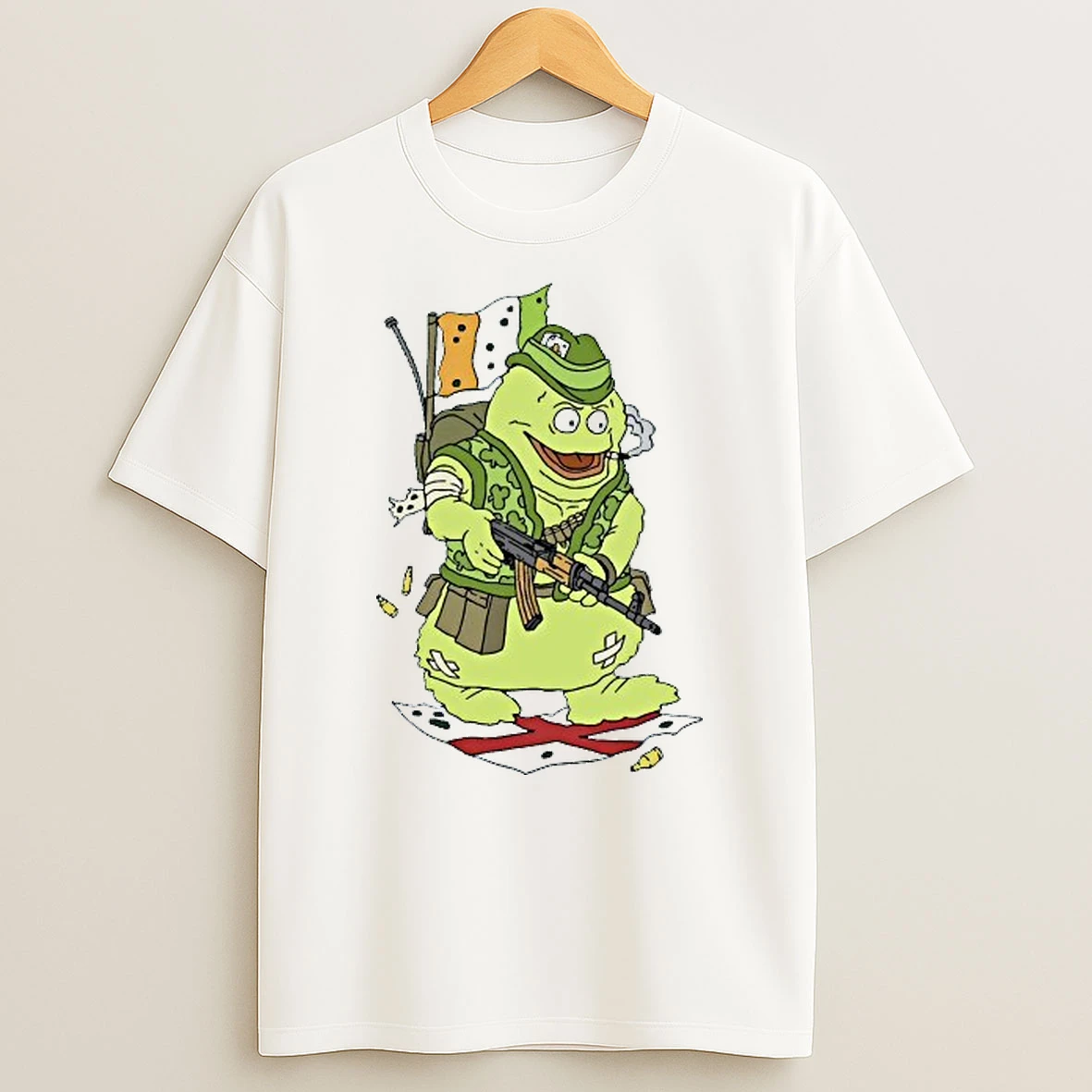 Mcdonalds Uncle Ogrimacey Says Fuck The Crown T Shirt