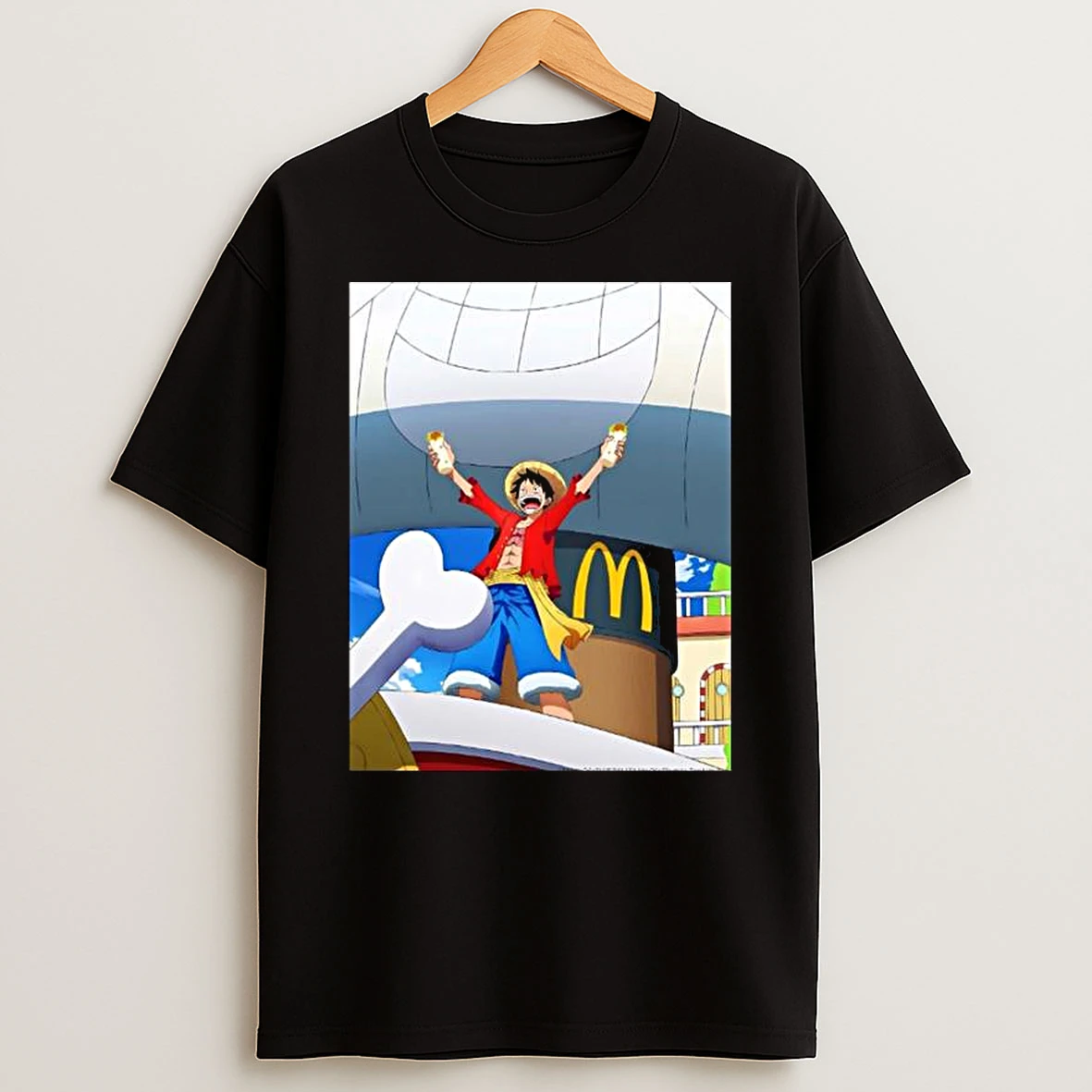 Mcdonald X One Piece Collaboration T Shirt