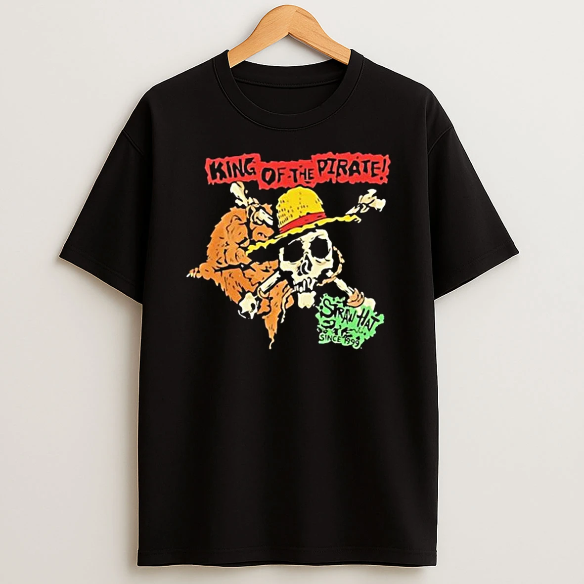 Mcdonalds X One Piece King Of The Pirate Luffy Straw Hat Since 1999 T Shirt