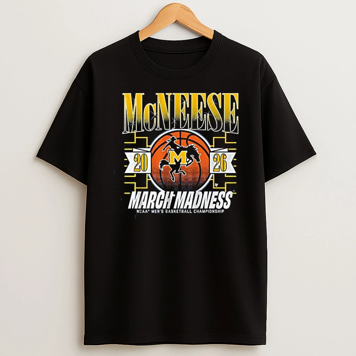Mcneese Cowboys March Madness Ncaa Mens Basketball Championship 2026 T Shirt