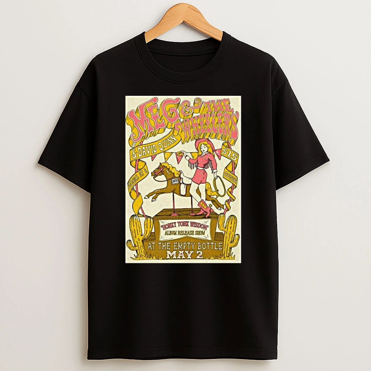Meg And The Wheelers May 2 2026 In Chicago Il T Shirt