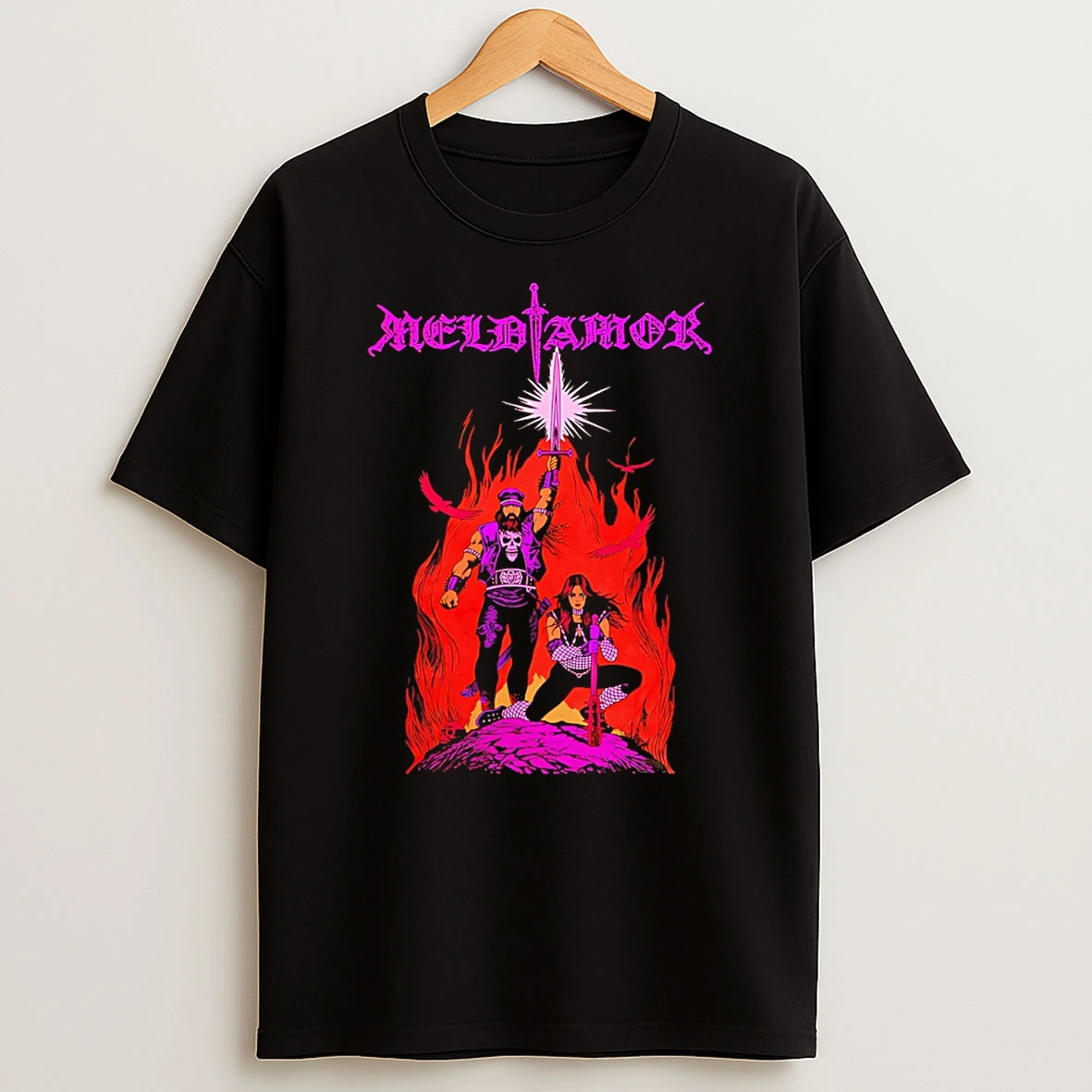 Meldamor Barbarians Graphic T Shirt