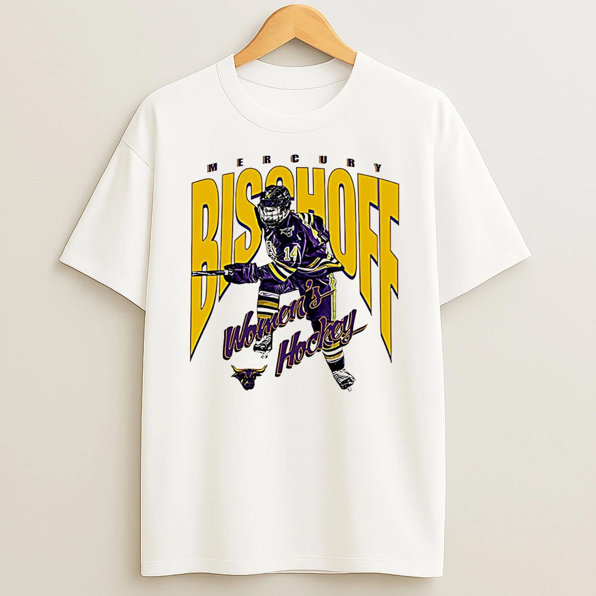 Mercury Bischoff Minn St Ice Hockey Ncaa Graphic 26 T Shirt