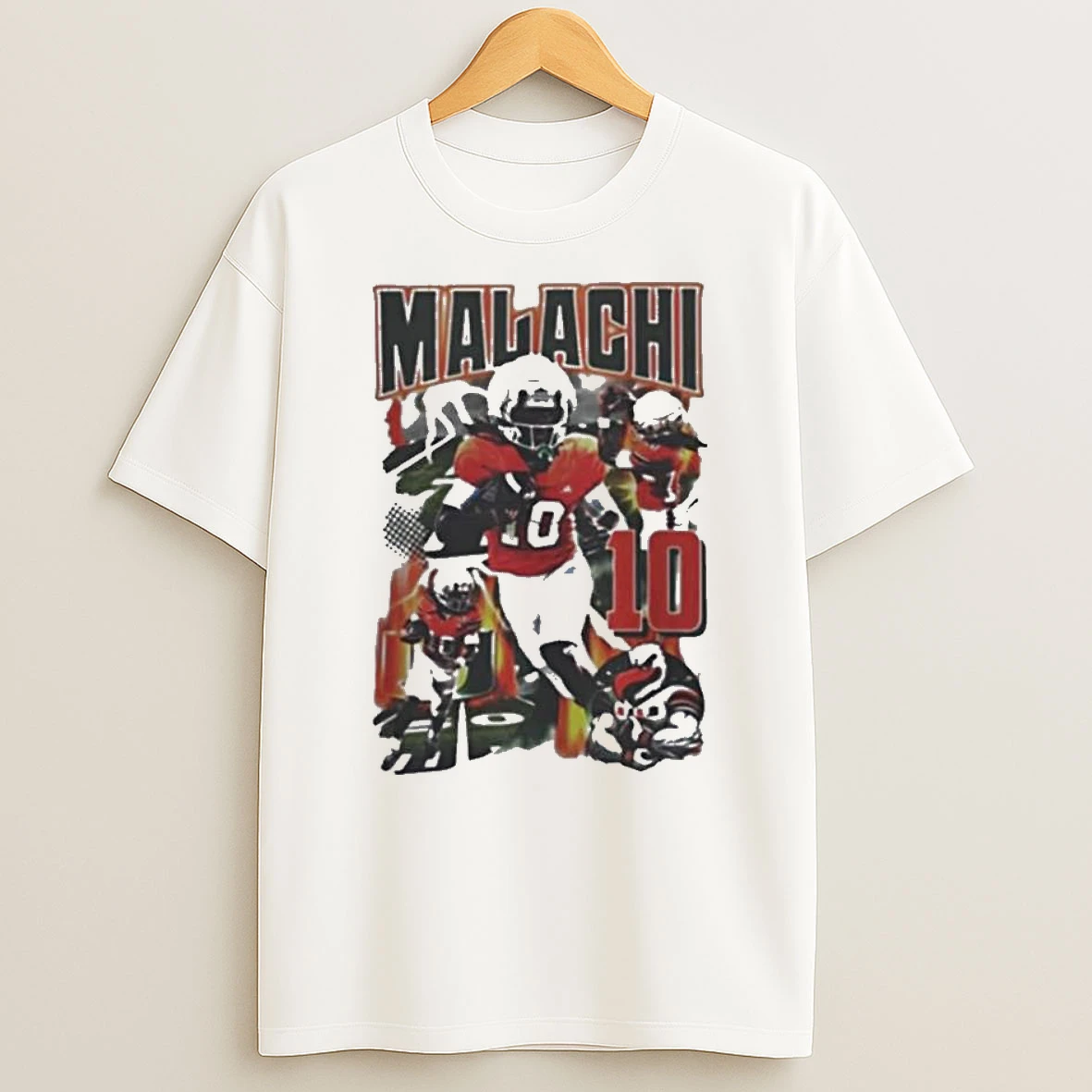 Miami Hurricanes Toney Malachi 10 T Shirt