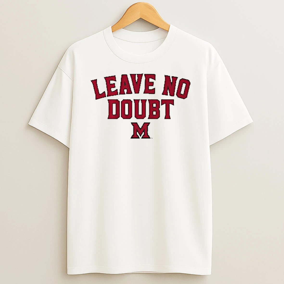 Miami Oh Basketball Leave No Doubt T Shirt