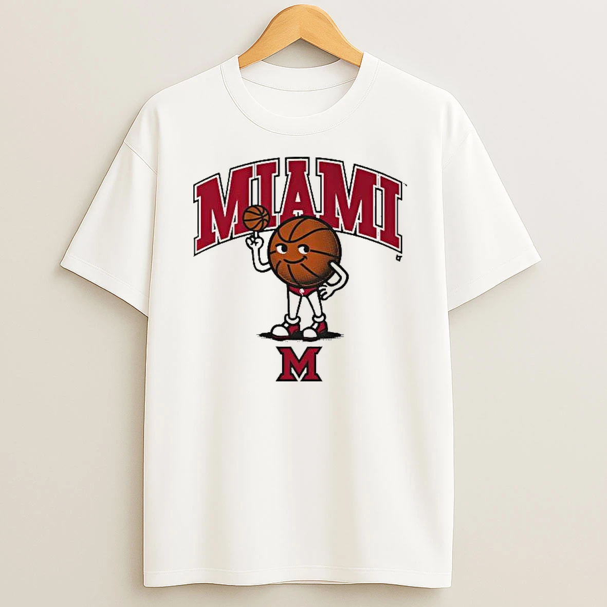 Miami Oh Redhawks Swimsuit Basketball T Shirt