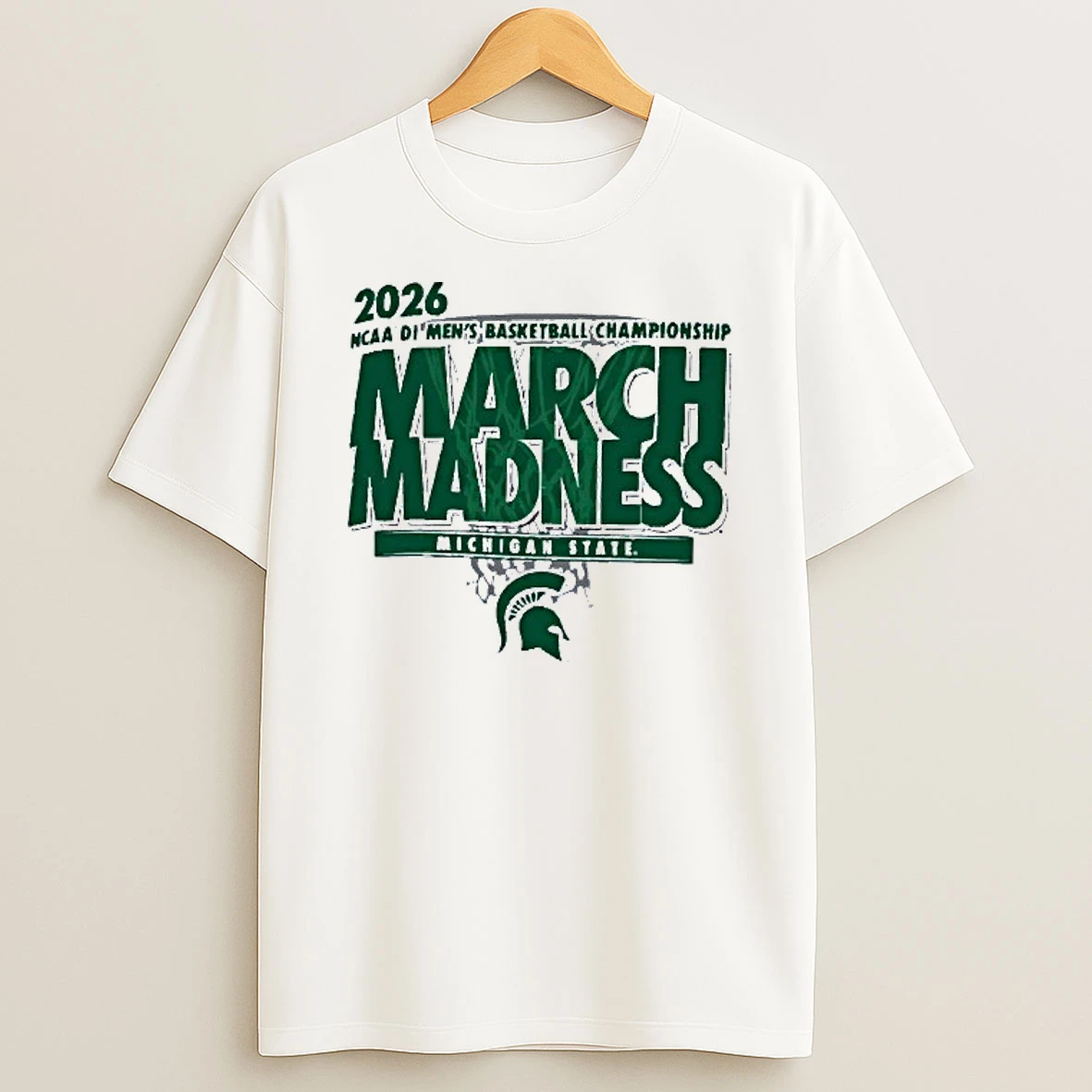 Michigan State Spartans March Madness 2026 Ncaa Di Mens Basketball Championship T Shirt