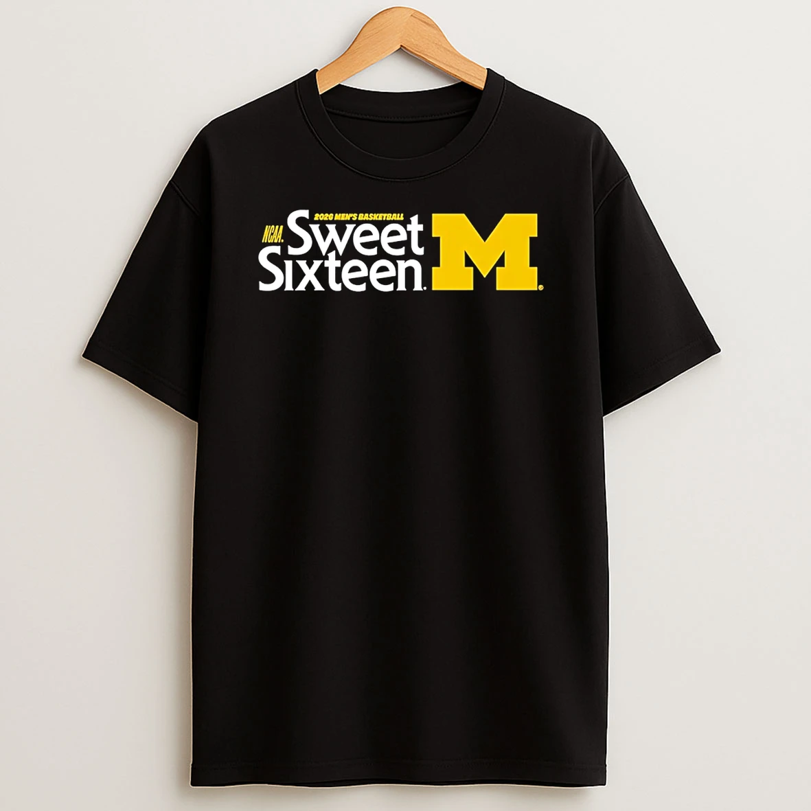 Michigan Wolverines 2026 Ncaa March Madness Sweet 16 Bound Classic T Shirt
