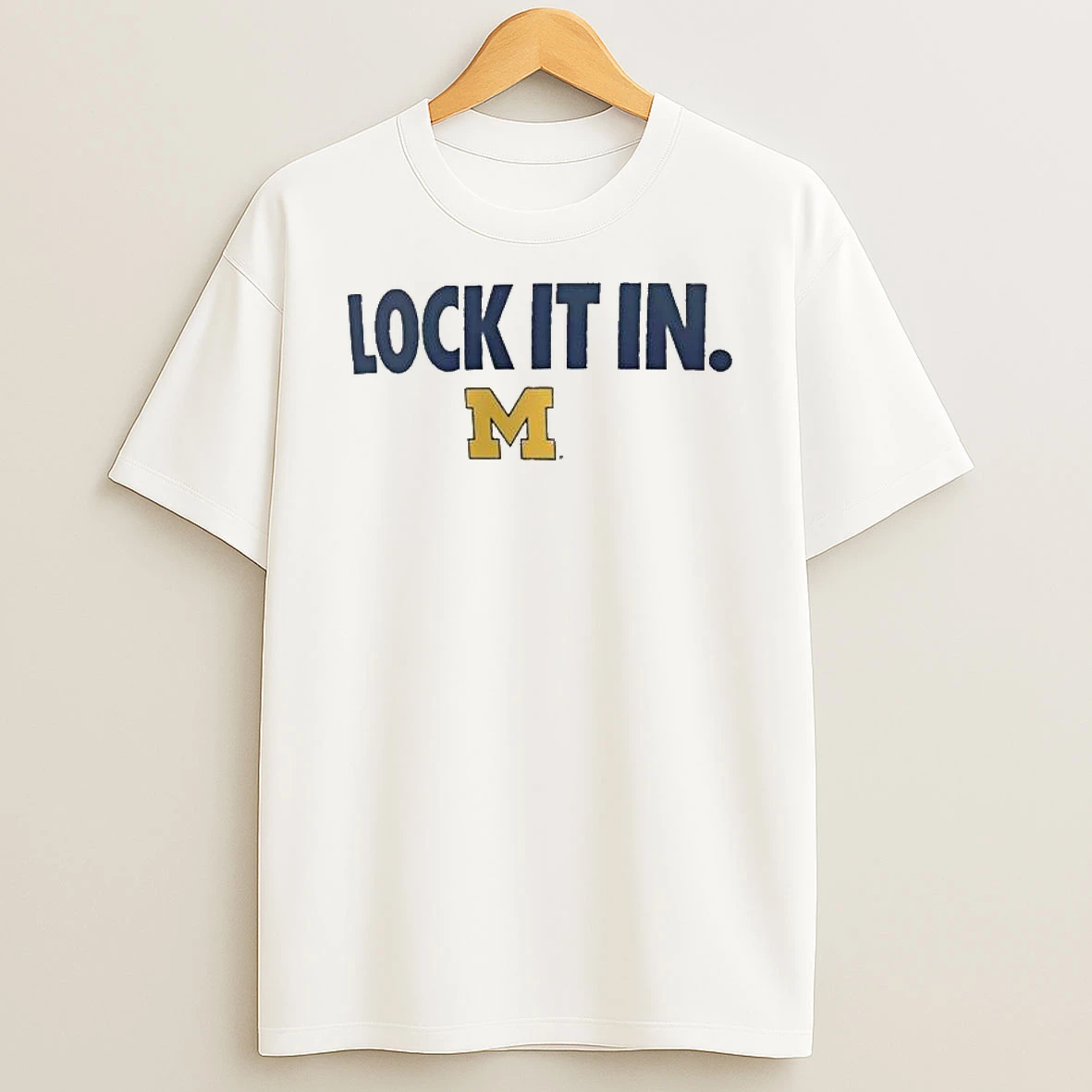 Michigan Wolverines Lock It In T Shirt