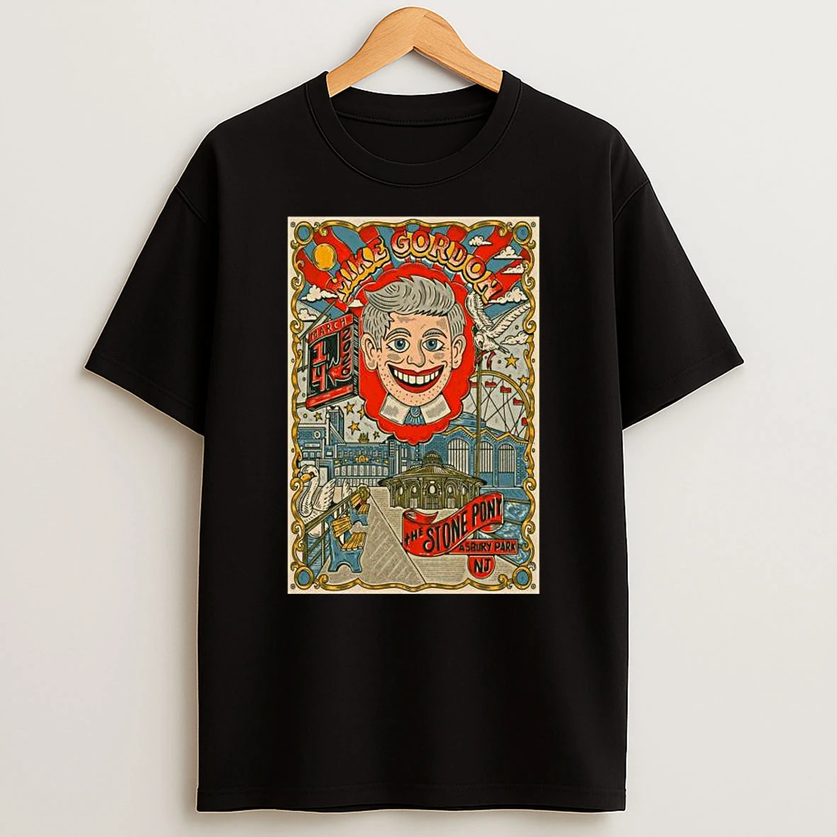 Mike Gordon Asbury Park Nj On Mar 14 2026 Event T Shirt
