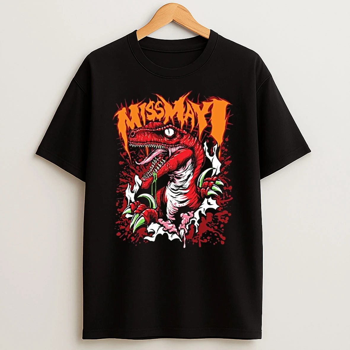 Miss May I Dino T Shirt
