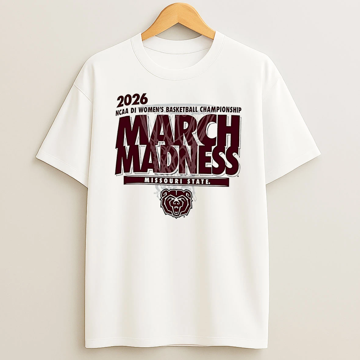 Missouri State Basketball 2026 Ncaa Di Womens Basketball Championship March Madness T Shirt