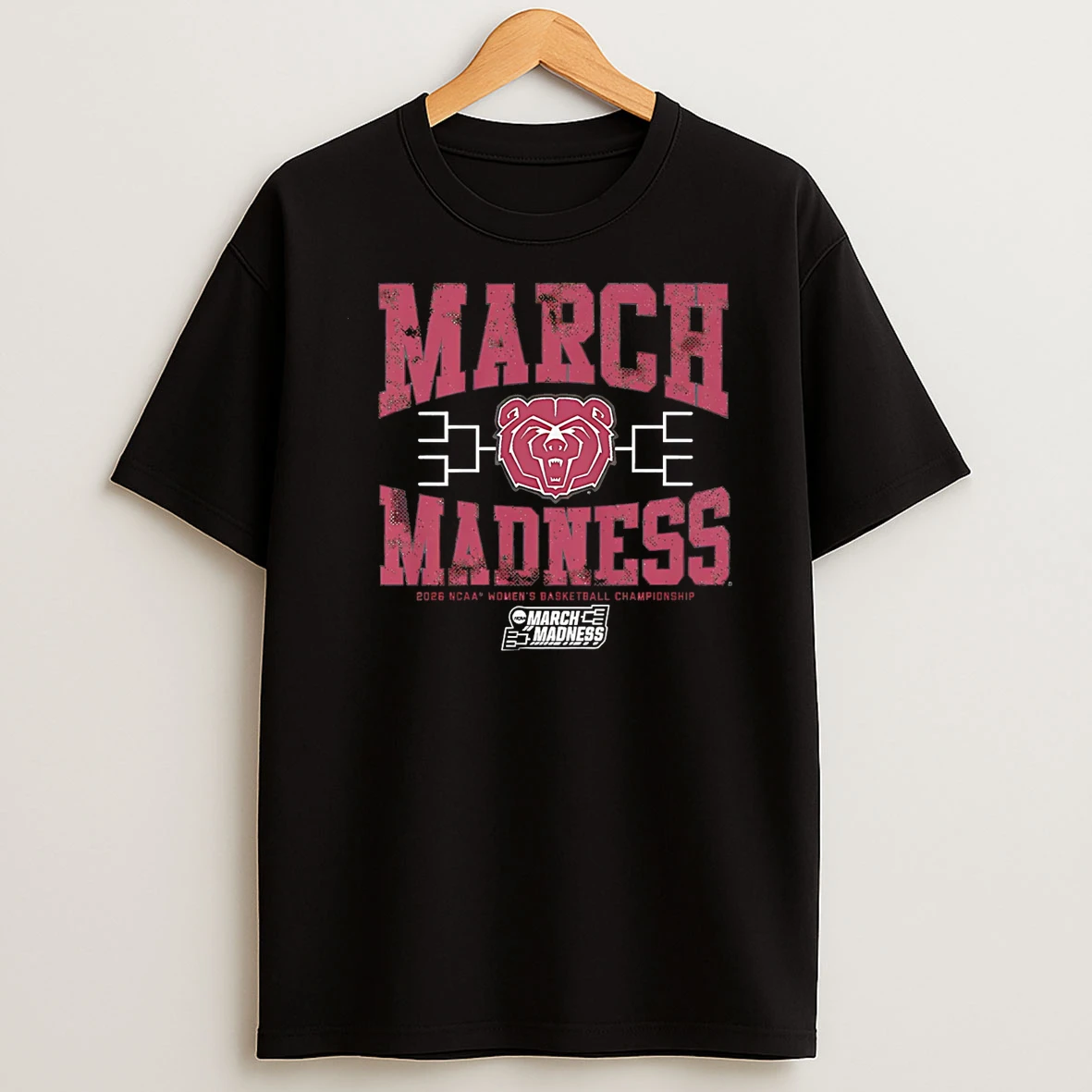 Missouri State Lady Bears Wbb 2026 March Madness Logo T Shirt