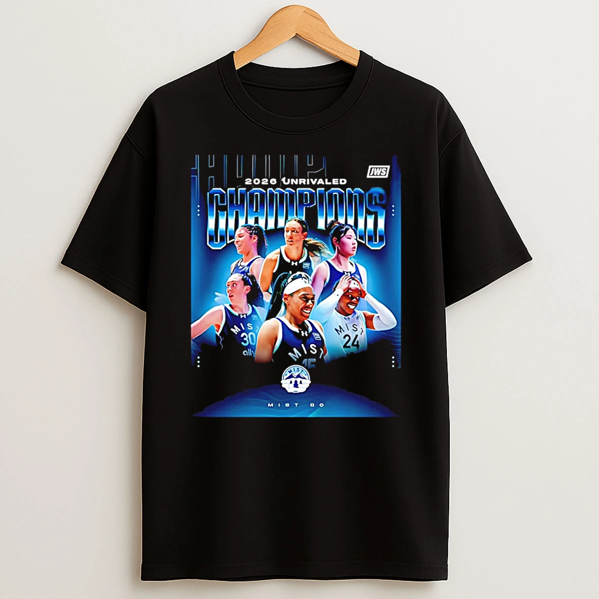 Mist Bc Champions 2026 Unrivaled Champions T Shirt