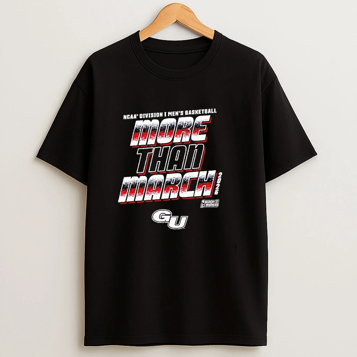 More Than March 2026 Gonzaga Bulldogs Ncaa Division I Mens Basketball T Shirt