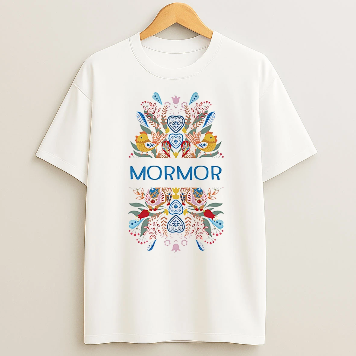 Mormor Swedish Folk Art T Shirt
