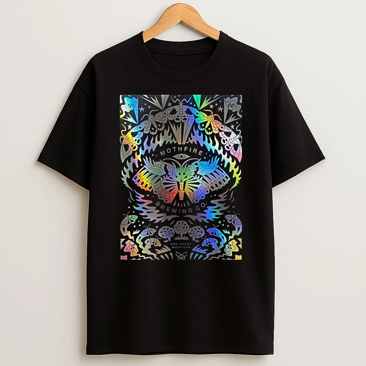 Mothfire Brewing Co 2026 Ann Arbor Michigan T Shirt