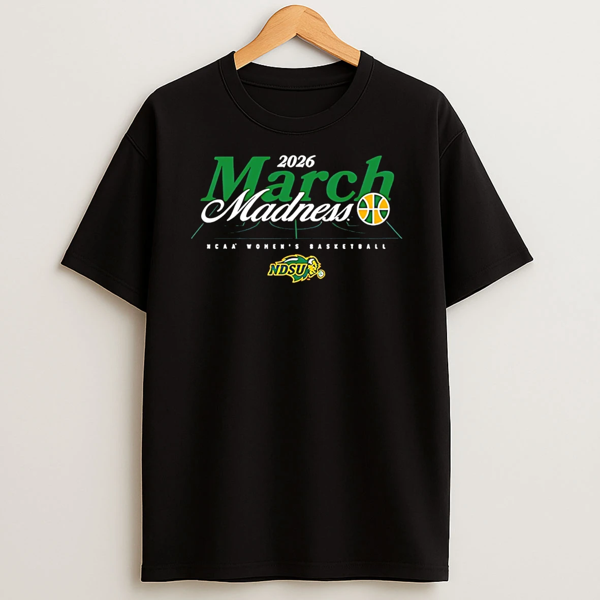 Ndsu Womens Basketball Ncaa March Madness 2026 Logo T Shirt